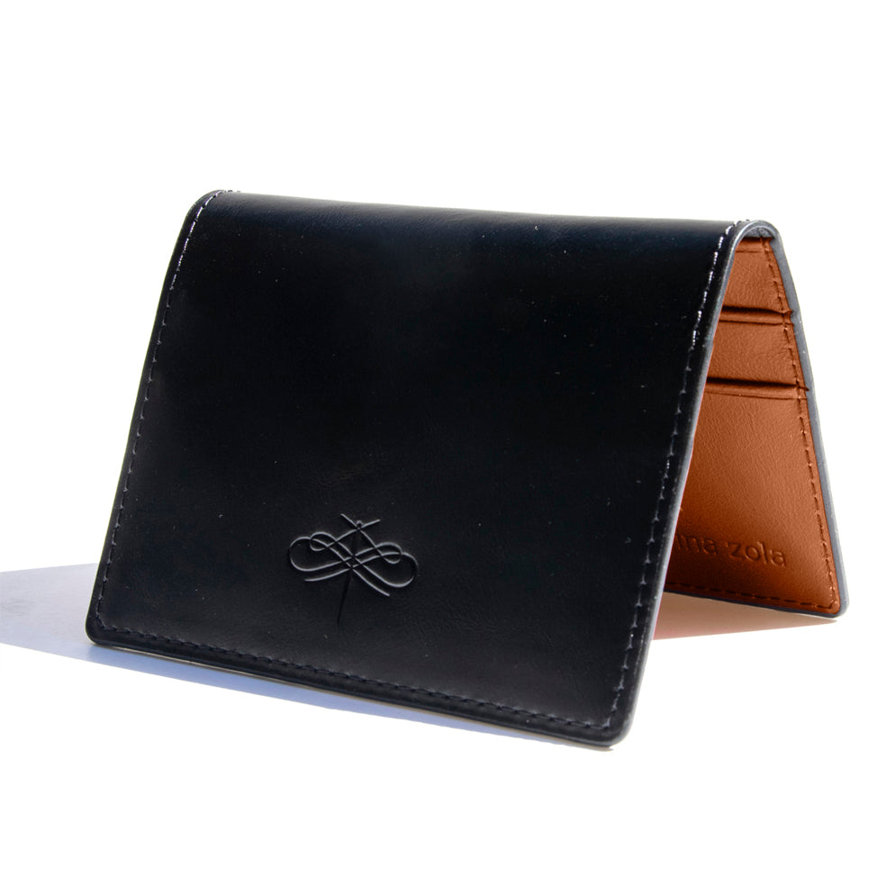 Men’s Leather Wallet and Women’s, Crafted from 100% Top Grain First Layer Genuine Leather, Minimalist Slimline Bifold Card Holder Wallet
